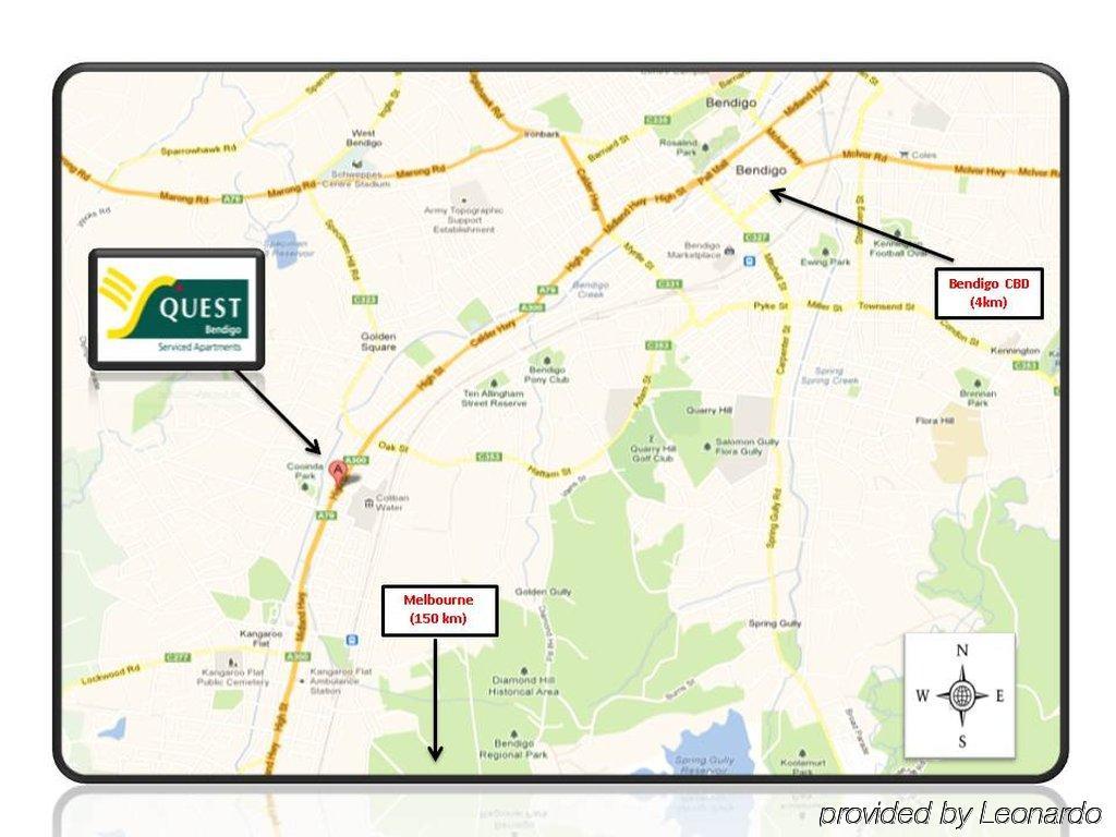 Quest Bendigo Apart otel Dış mekan fotoğraf